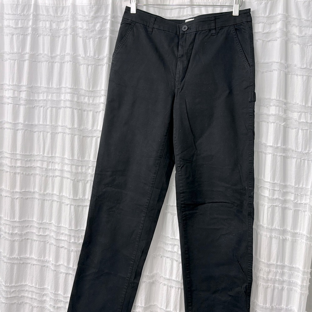 ARITZIA SUNDAY BEST BLACK PANTS - CARPENTER STYLE